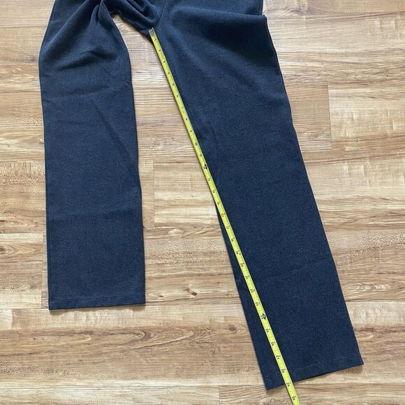BETABRAND MP Gray Pull On Stretch Office Ponte Knit Pants Yoga Career Minimalist - Picture 13 of 15